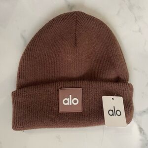 ALO Yoga Kids Chocolate Knit Hat